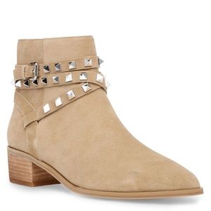 Steve Madden Women’s Besto Studded Ankle Booties